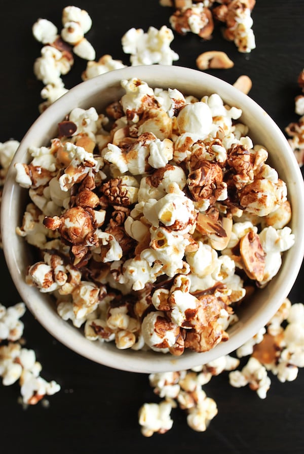 Chocolate Peanut Butter Popcorn