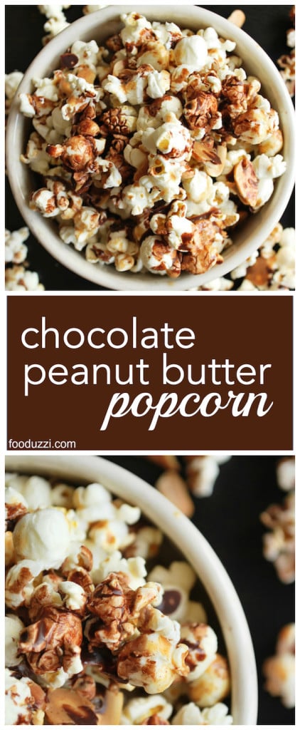 Chocolate Peanut Butter Popcorn