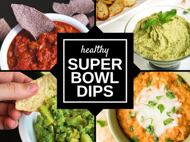 Healthy Super Bowl Dips