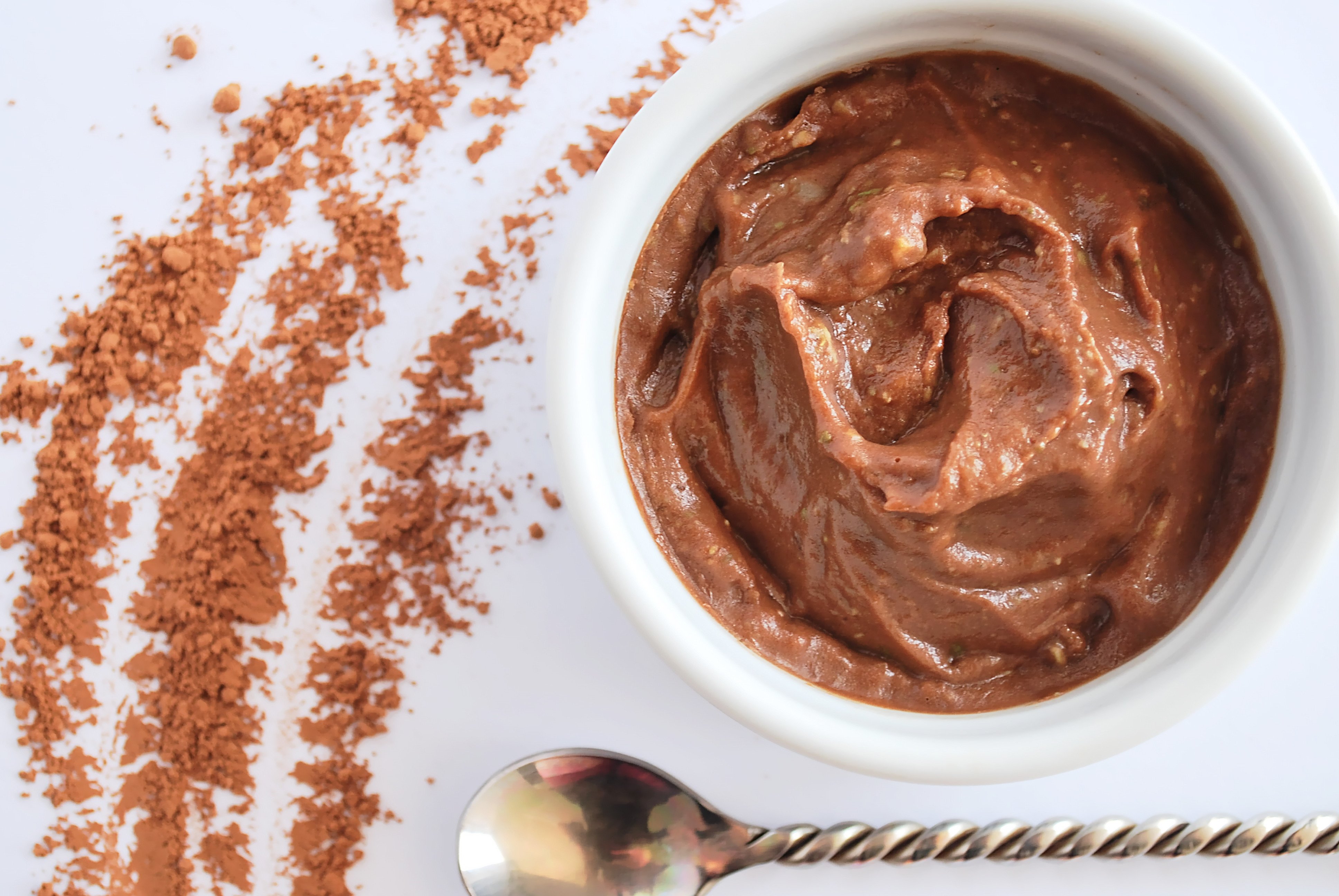 Dairy Free Chocolate Banana Ice Cream: Decadent creaminess by way of a gluten free, vegan, and paleo frozen treat! || fooduzzi.com