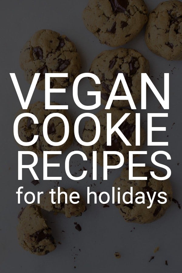 40+ EPIC Vegan Cookie Recipes for the Holidays: A list of some of the most delicious gluten free and vegan cookie recipes for the holidays! There's something for everyone on this list! || fooduzzi.com recipe