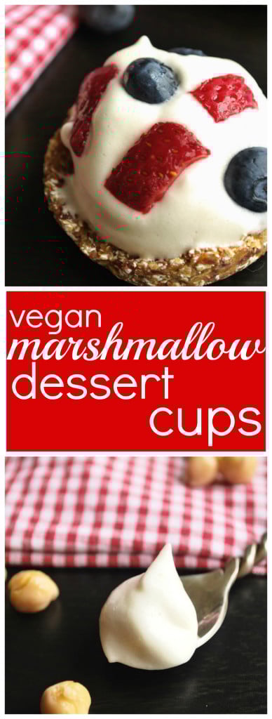 Vegan Marshmallow Dessert Cups
