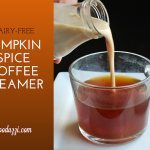 Dairy Free Pumpkin Spice Coffee Creamer || fooduzzi.com recipes